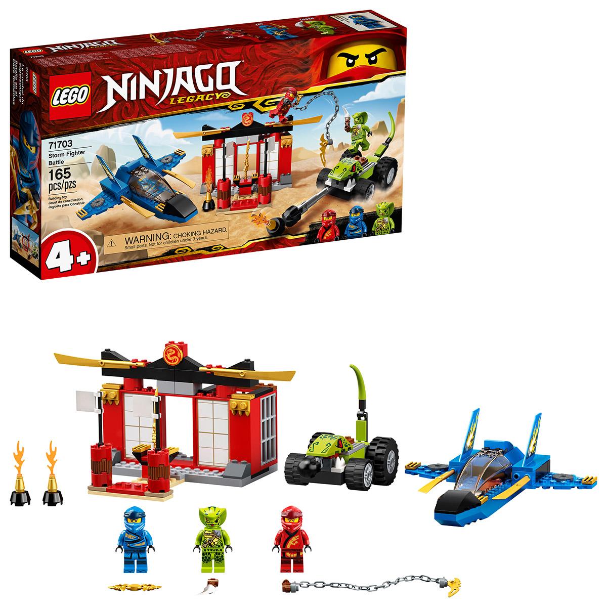 Le combat du supersonique LEGO Ninjago 71703 - Super héros, cinéma et jeux  vidéo - La Grande Récré