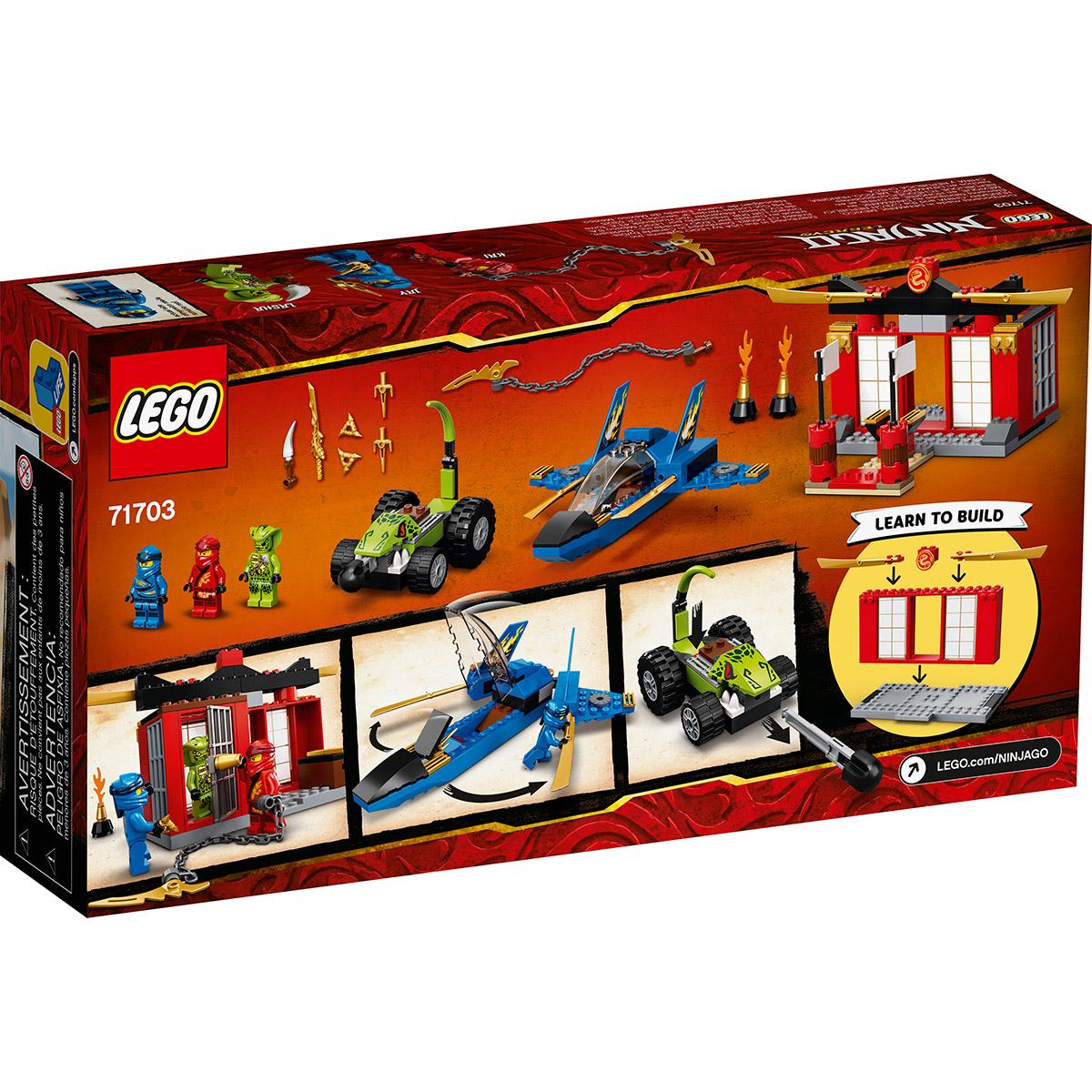 Le combat du supersonique LEGO Ninjago 71703 - Super héros, cinéma et jeux  vidéo - La Grande Récré