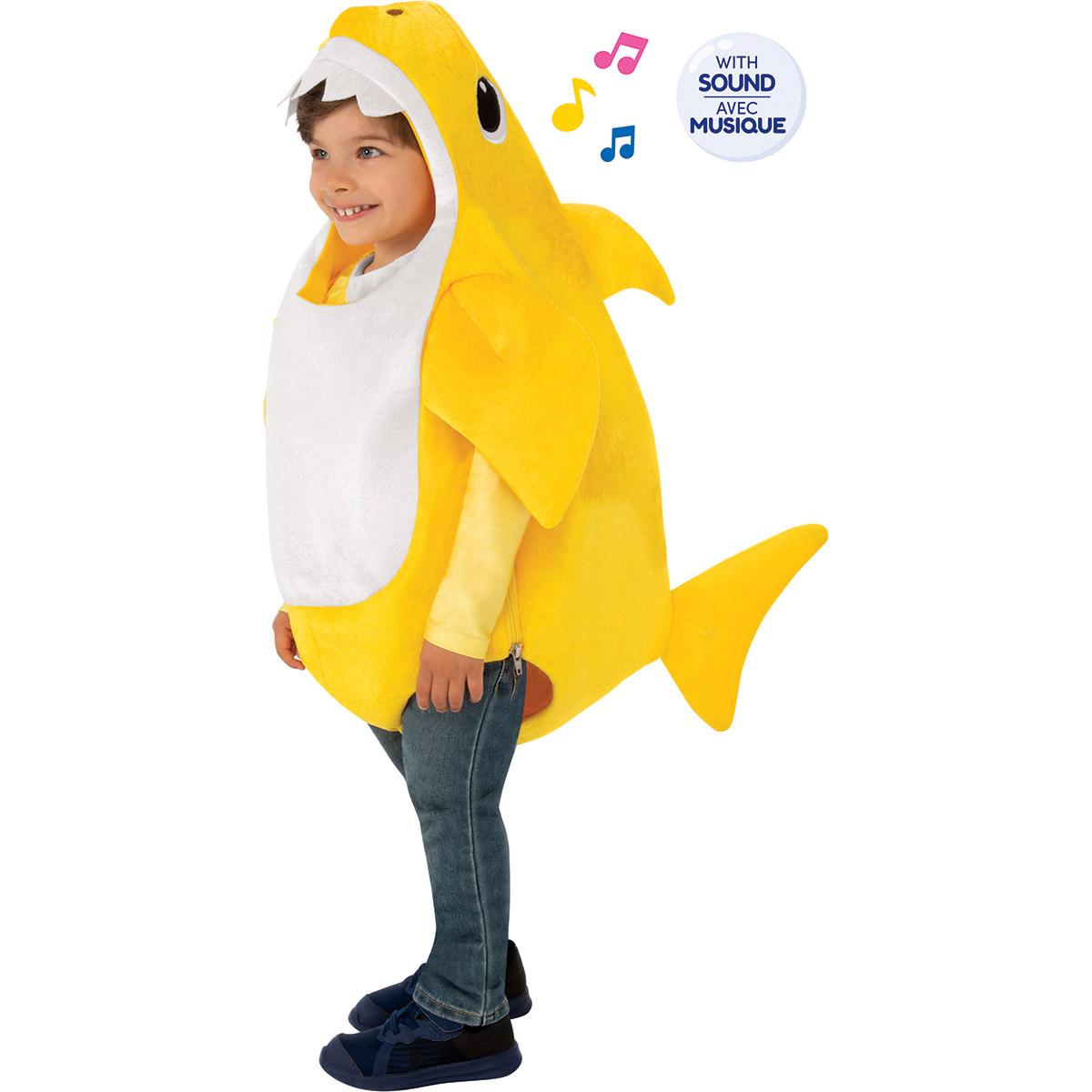 Deguisement Musical Baby Shark Taille 2 3 Ans Deguisements Personnages La Grande Recre