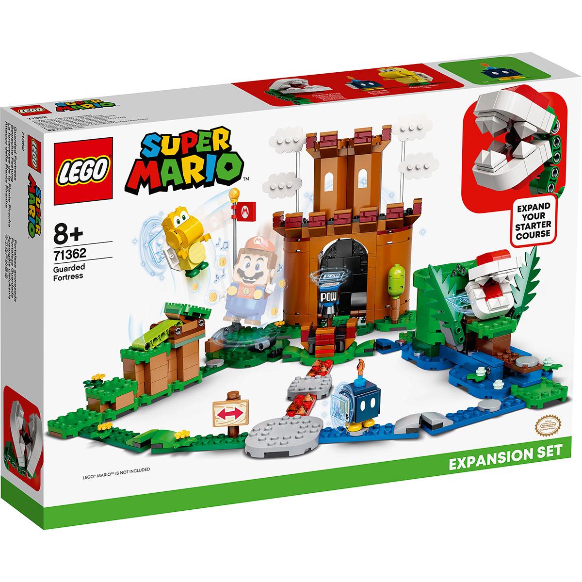 Ensemble d'extension La forteresse de la Plante Piranha LEGO Super Mario  71362 - Jeux de construction - La Grande Récré