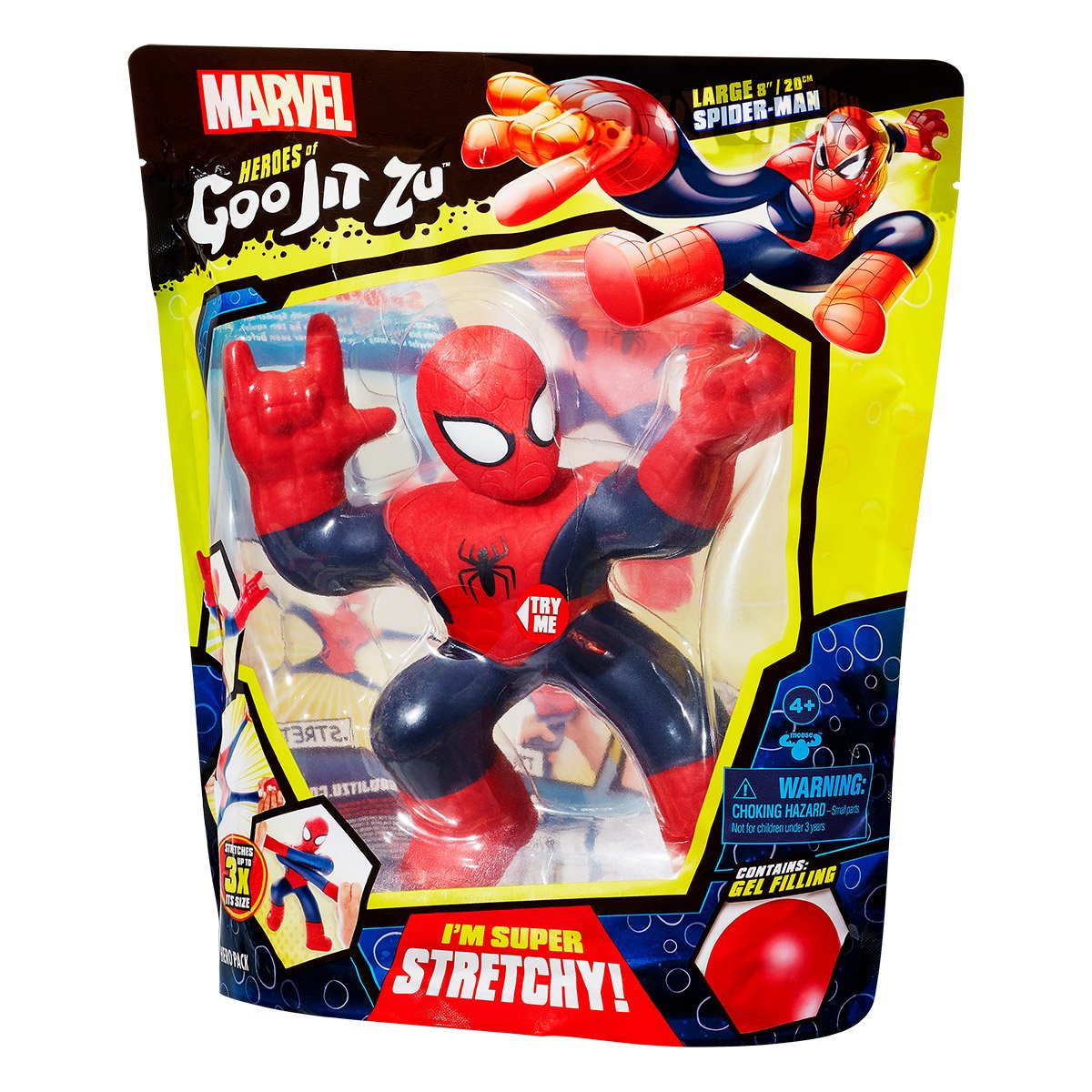 Goo Jit Zu - Figurine Spider-Man 11 cm