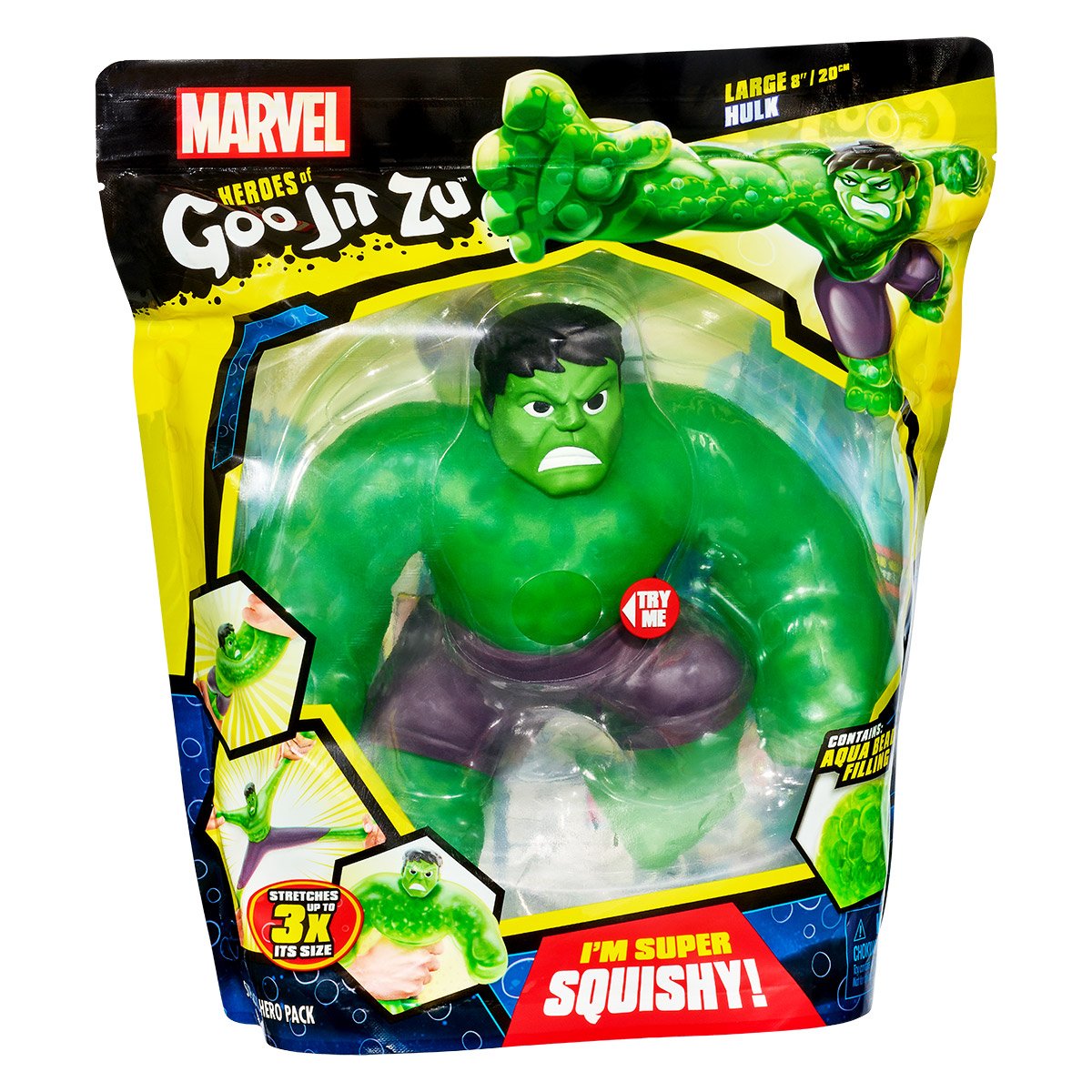 Figurine Supagoo Hulk 21 cm - Goo Jit Zu Marvel - La Grande Récré