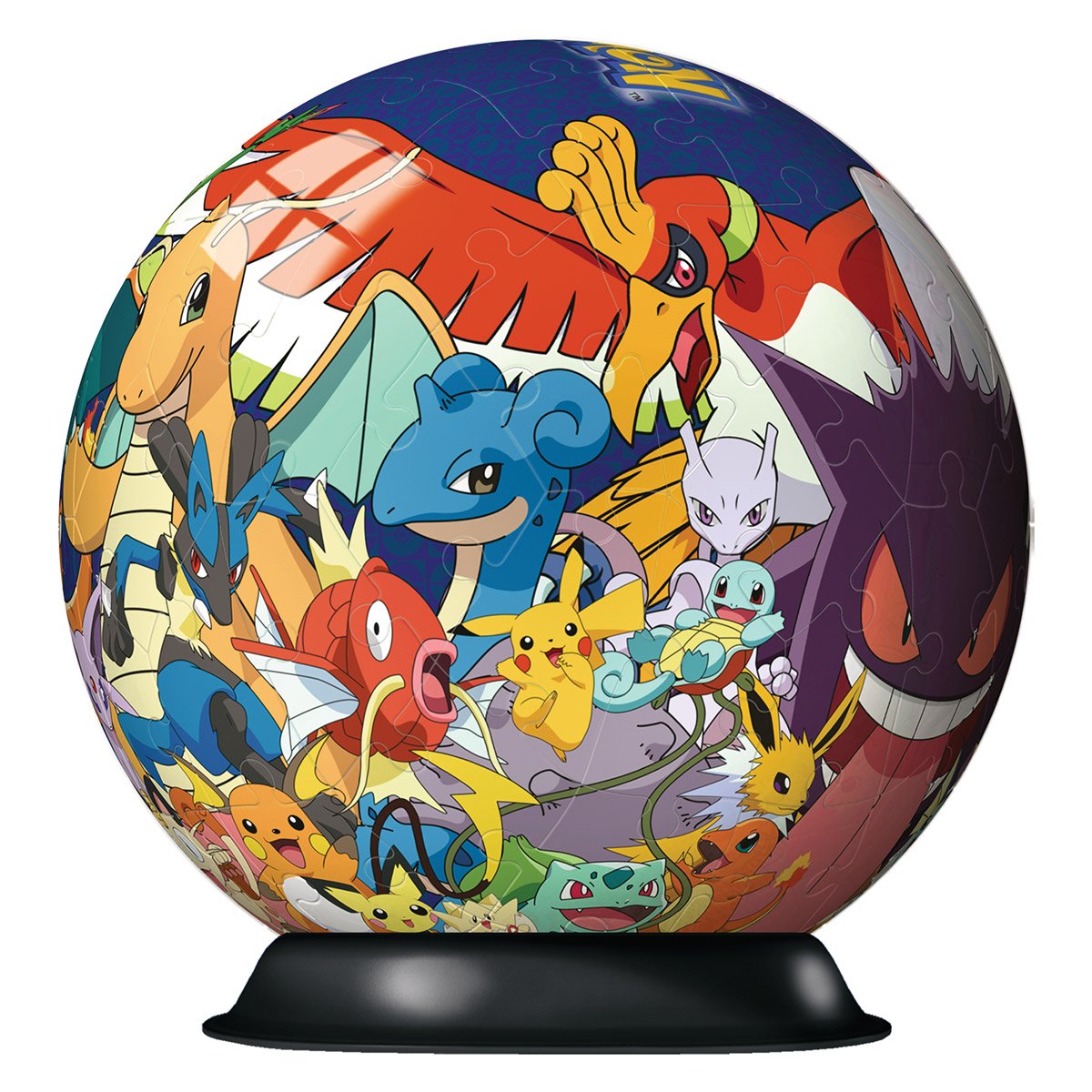 Puzzle 3D rond 72 pièces - Pokémon - La Grande Récré
