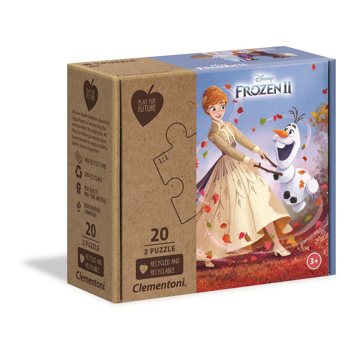 Play For Future - Puzzles 2x20 pièces - La Reine des Neiges 2 - La ...
