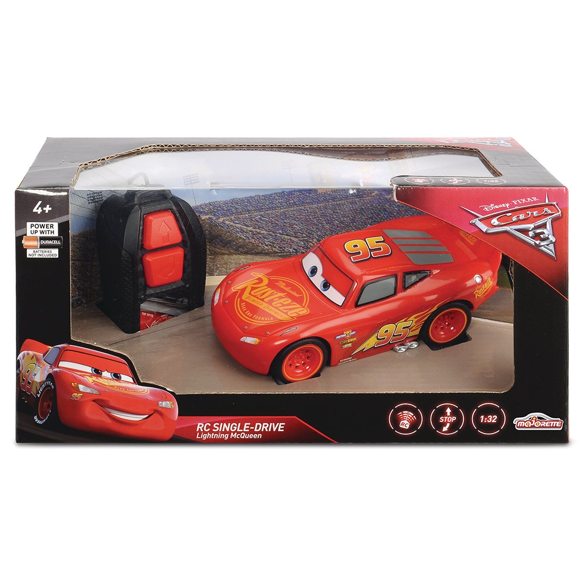 Cars 3 - Voiture radiocommandée Flash McQueen 1:32 - La Grande Récré