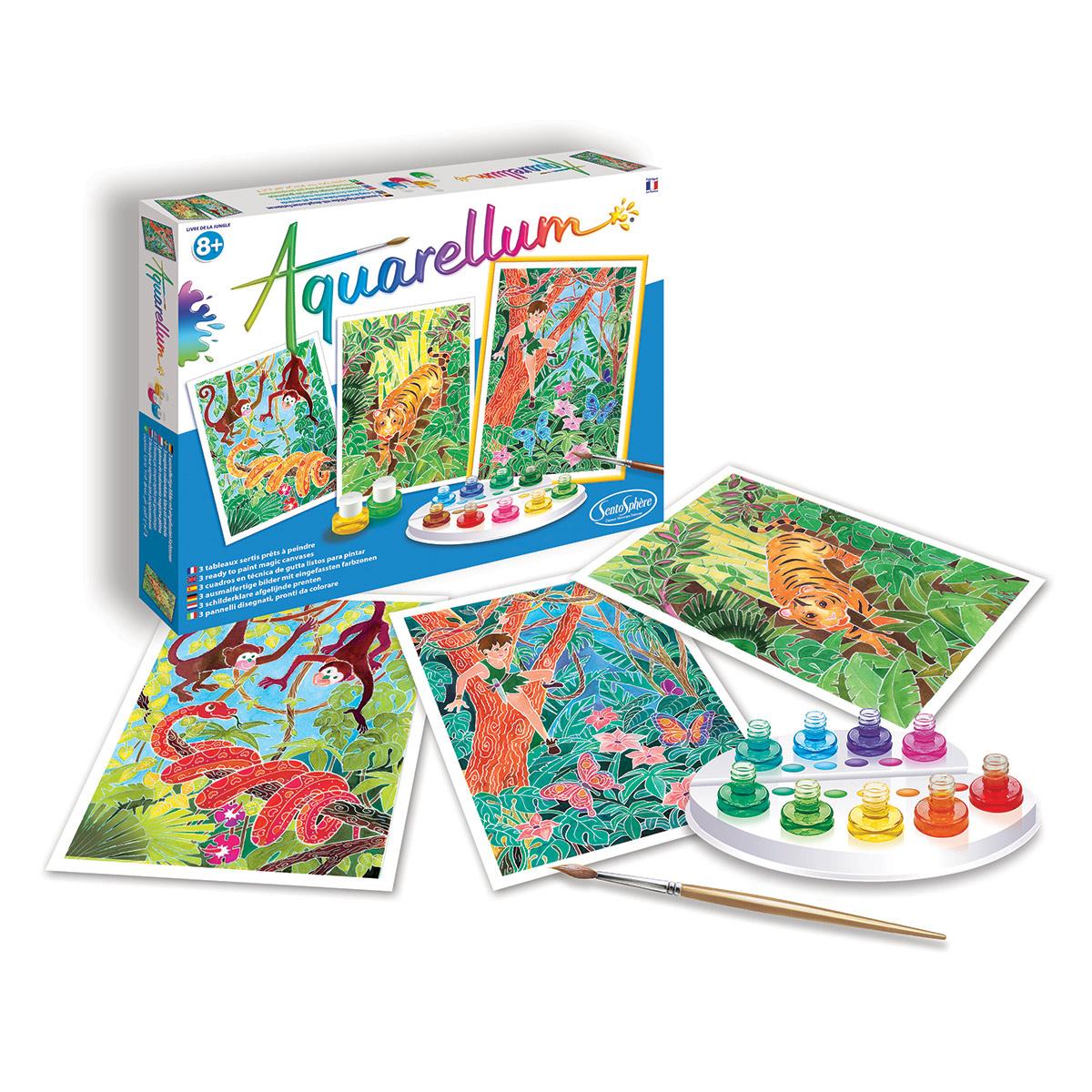 Aquarellum Livre De La Jungle Peinture La Grande Recre