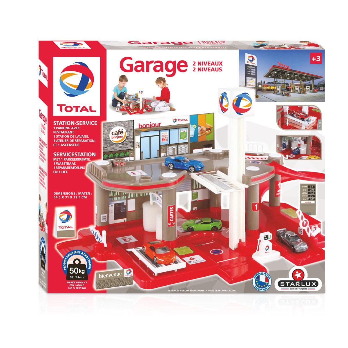 Garage 5 Étages Jouet Avec Ascenseur Électrique - Inclut 12 Voitures + 1 Hélicoptère - Lumière Et Son - Cadeau Enfant 3-9 Ans