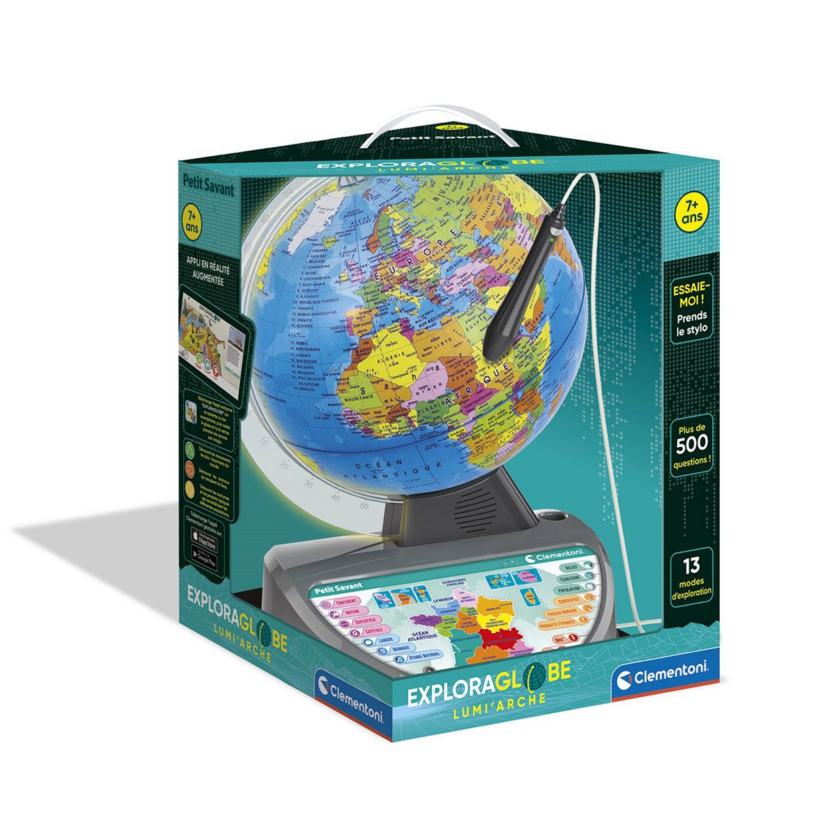 Globe interactif - exploraglobe avec Réalité augmentée - La Grande