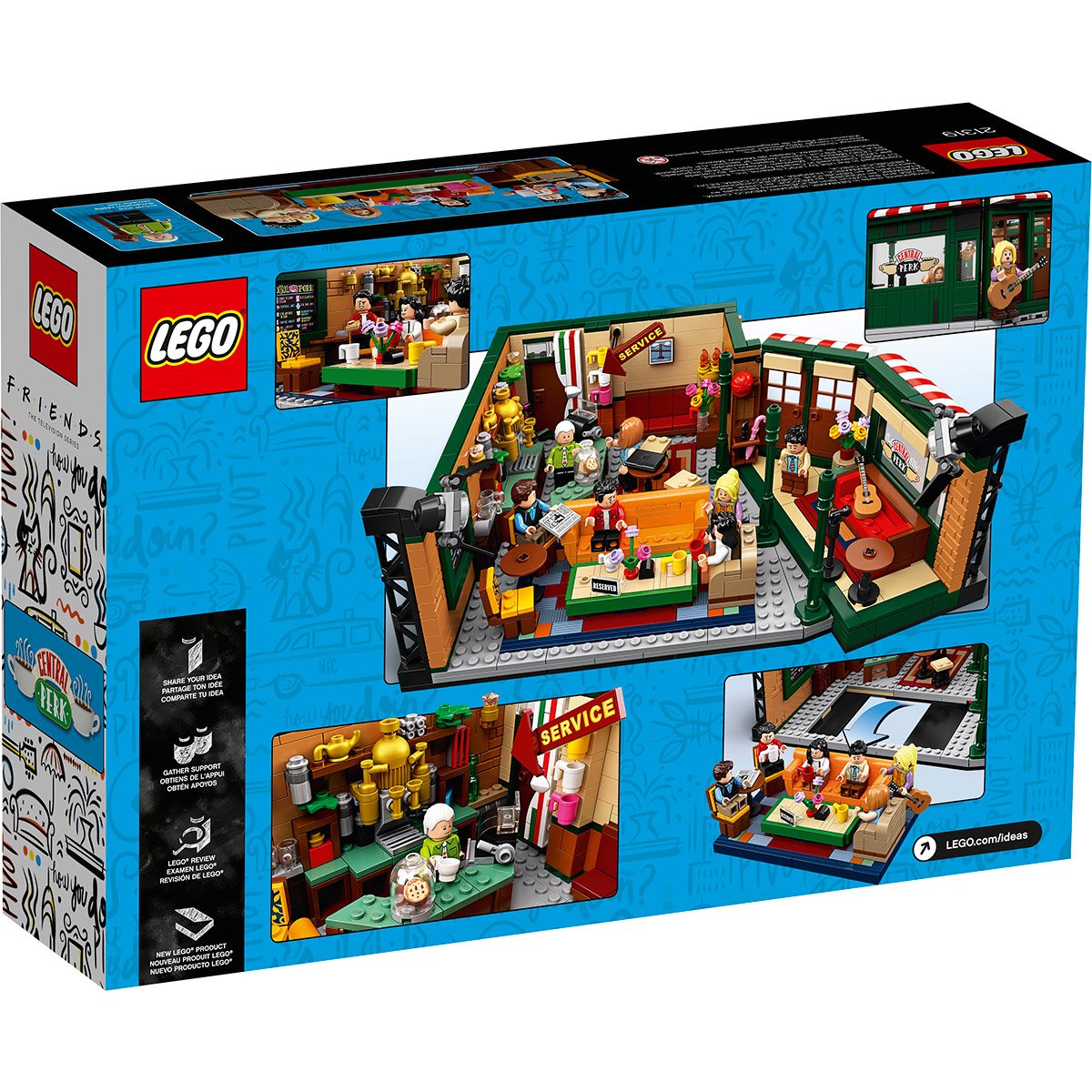 Lego va sortir un kit inspiré de la série Friends