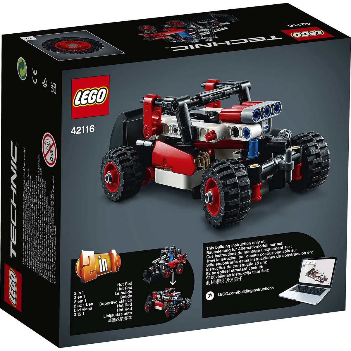 LEGO Technic - Chargeuse compacte (42116) au meilleur prix sur