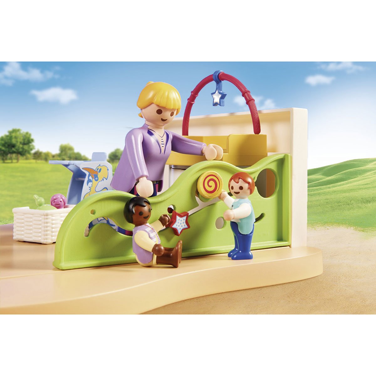 Espace crèche pour bébés Playmobil City Life 70282 - La Grande Récré
