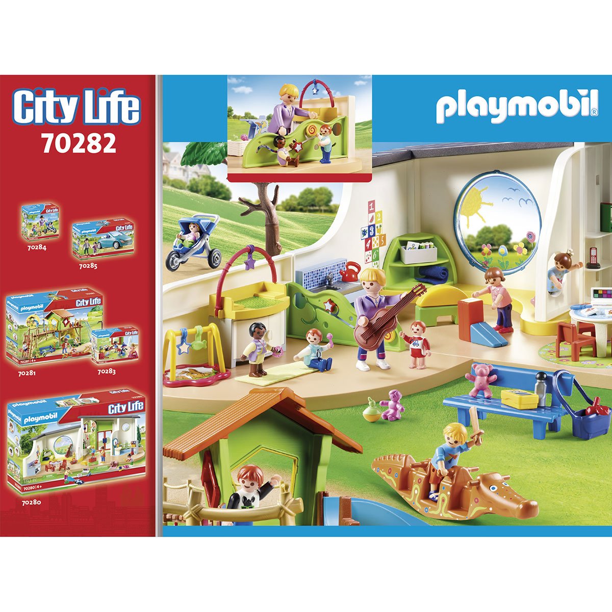 Espace Creche Pour Bebes Playmobil City Life 702 La Grande Recre