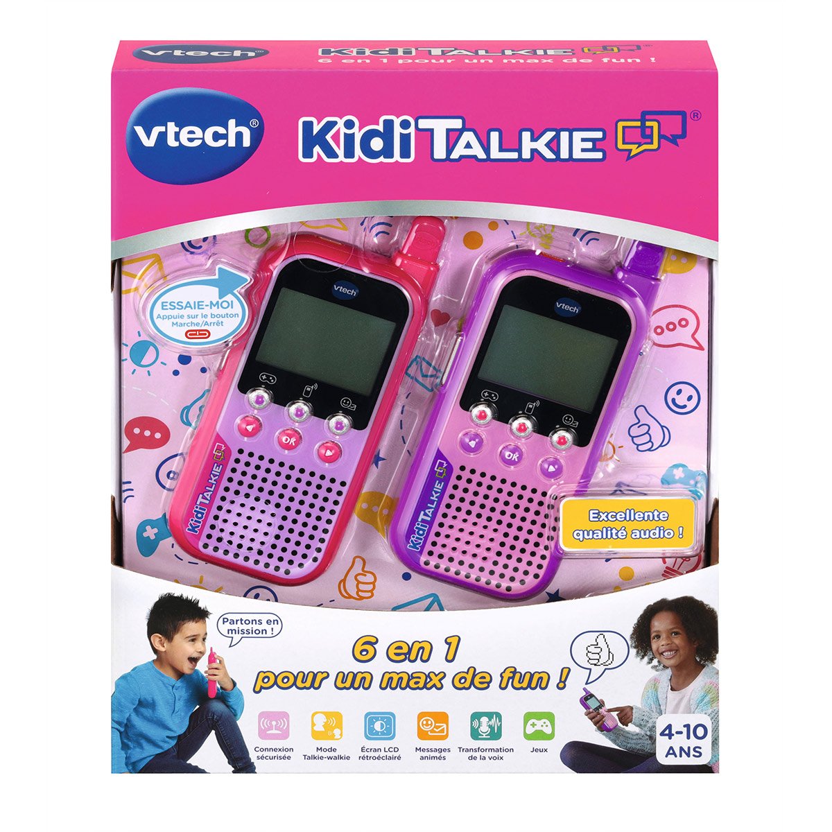 Talkies-walkies enfant Kidytalf