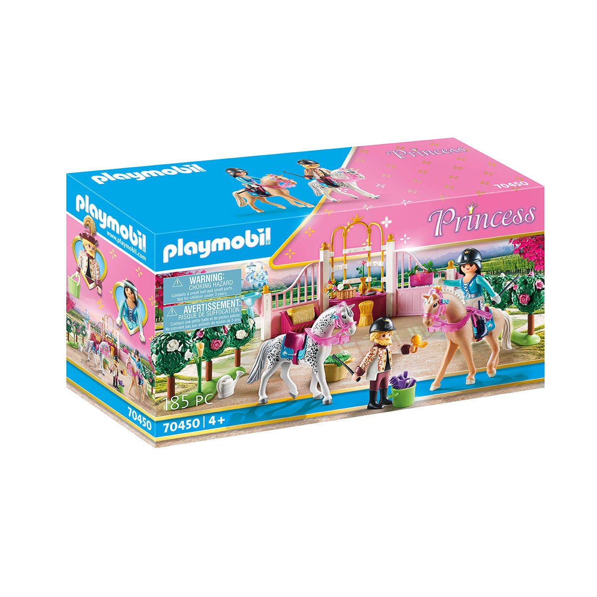 Princesse avec chevaux et instructeur Playmobil Princess 70450 - La Grande  Récré