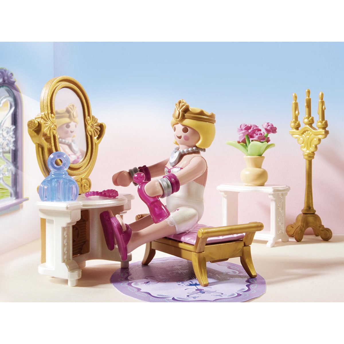 Chambre de princesse avec coiffeuse - Princess- 70453 PLAYMOBIL