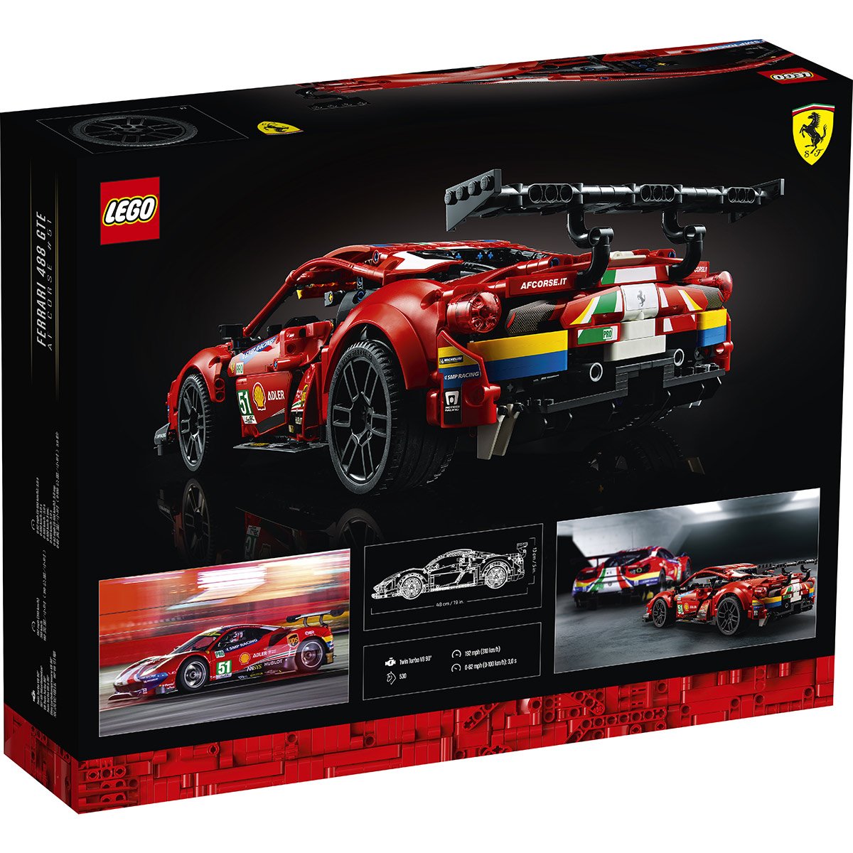 Voiture Ferrari Lego - Jeux de construction 5ans et plus