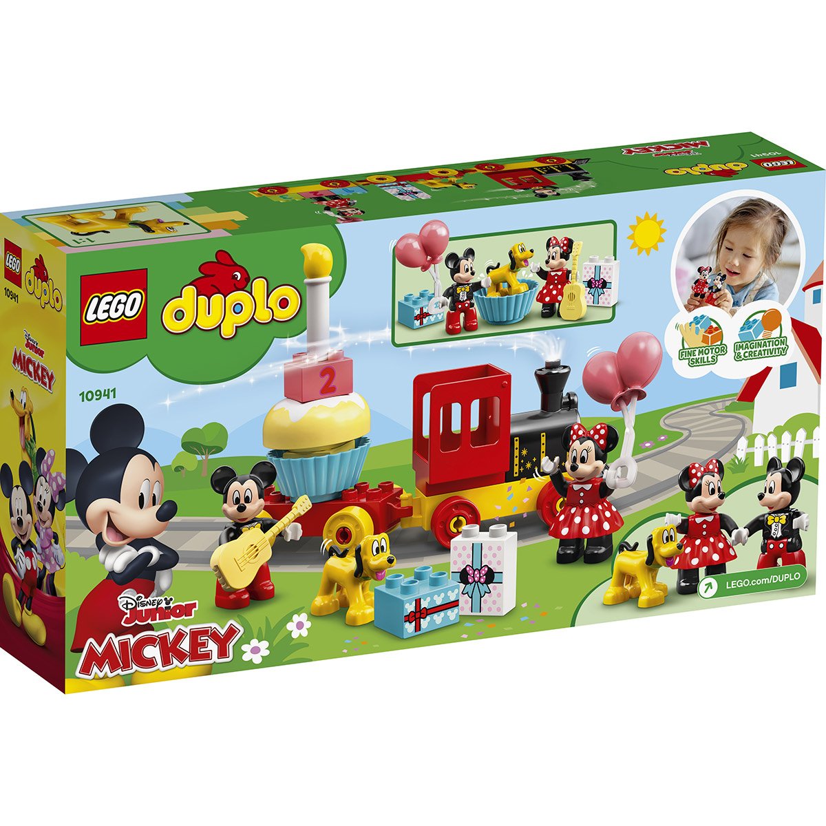 Le train d'anniversaire de Mickey et Minnie Lego Duplo Disney 10941 - La  Grande Récré