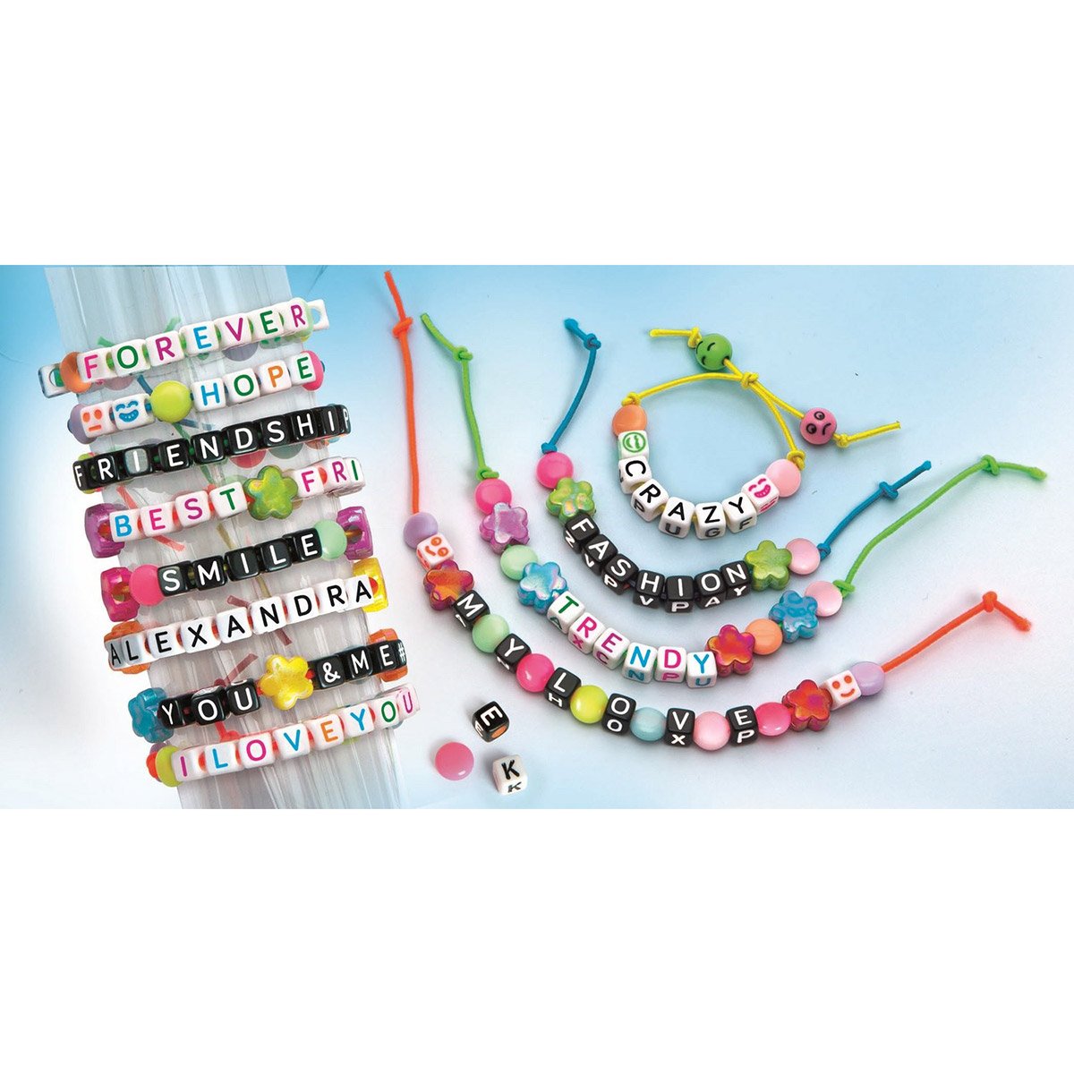 Acheter Kit créatif - les bracelets d'amitié en liberty - mon