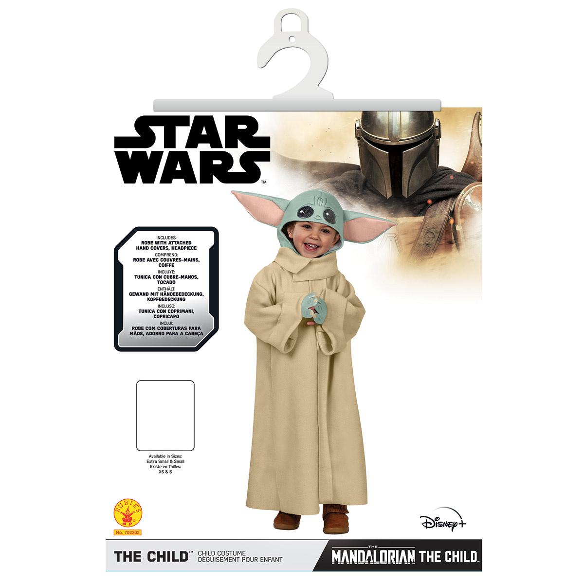 Deguisement Enfant Baby Yoda Taille S Deguisements Personnages La Grande Recre