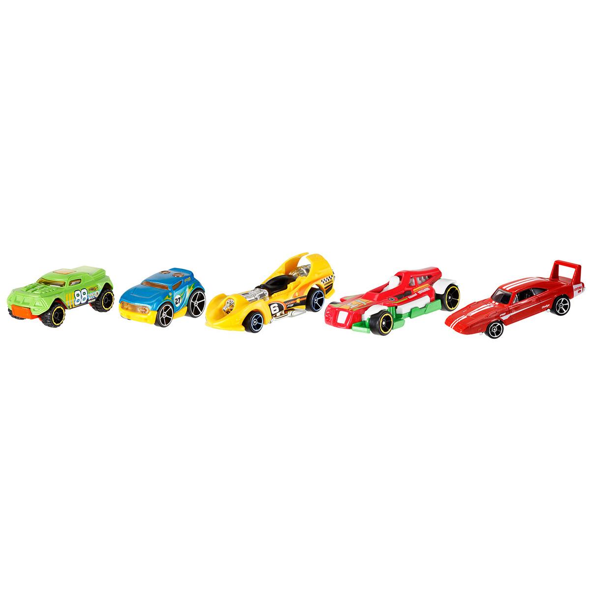 Coffret 5 Véhicules Hot Wheels – Série Remote Adventures, Avec Carte Tigre, Pour Enfants à Partir De 3 Ans