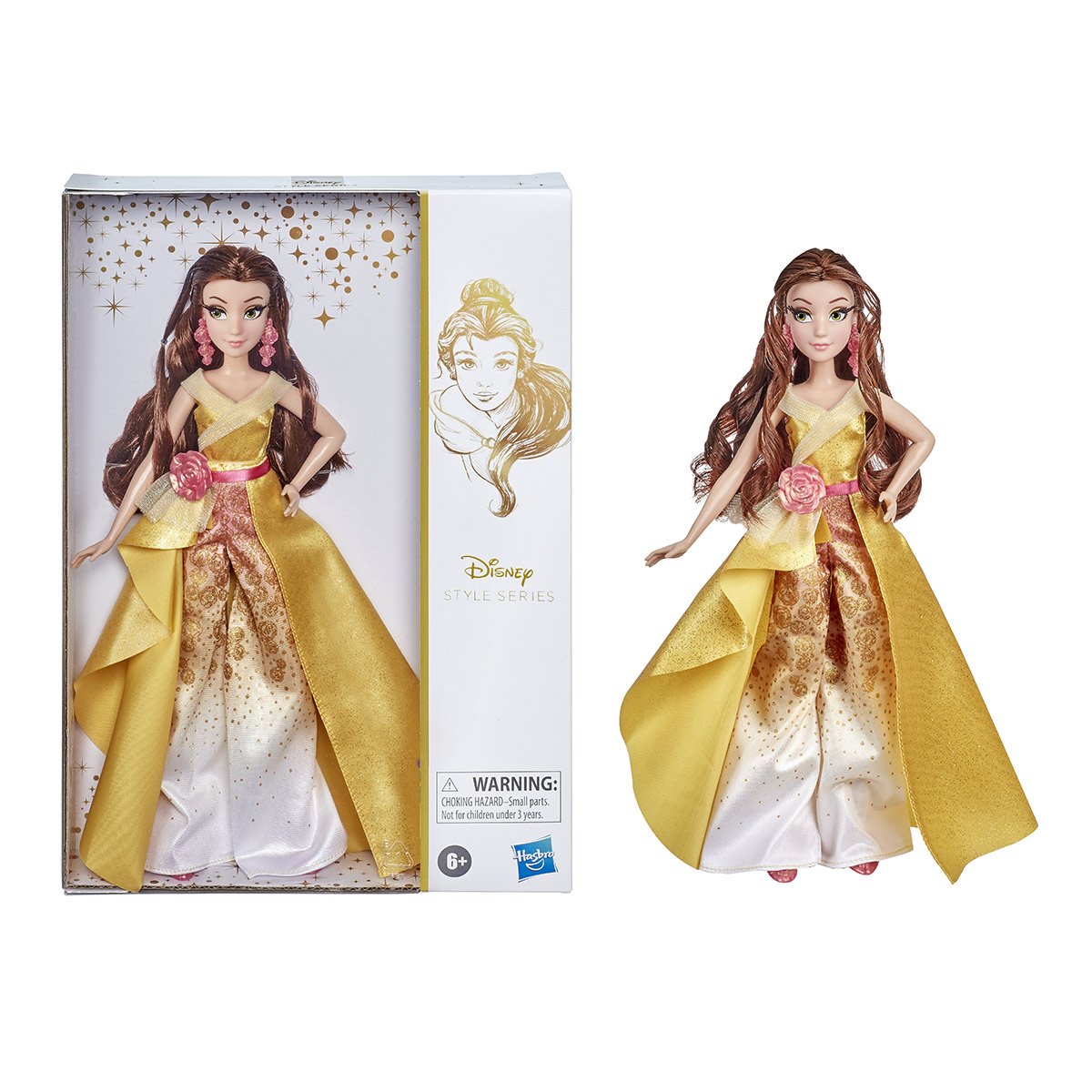Disney Princesses - Poupee Mannequin Série Style Belle - 30 cm