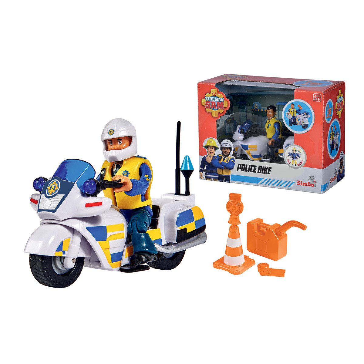 Sam le pompier, les jouets et véhicules inspirés du dessin animé