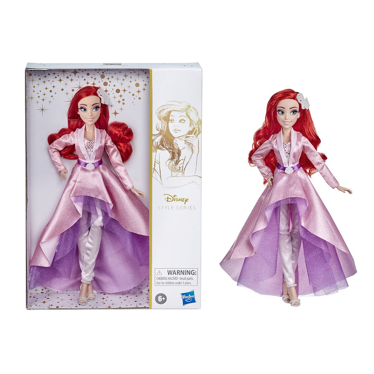Disney Princesses - Poupée Princesse Disney Série Style Ariel - 30