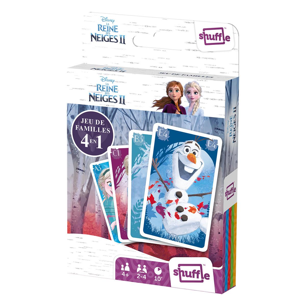 Jeu de 7 Familles La Reine des Neiges 2 La Grande Récré