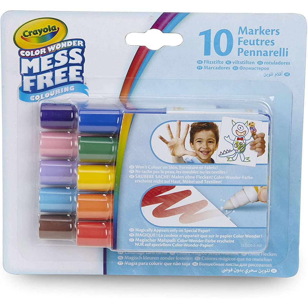 10 mini feutres Crayola Color Wonder - La Grande Récré