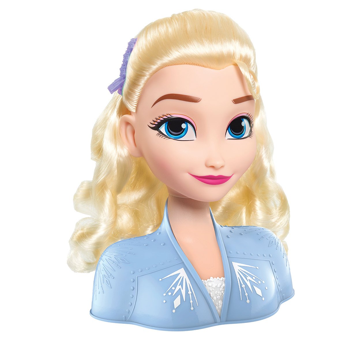 Tête a coiffer La Reine des Neige Officiel Disney Elsa 21 pièces 2021 
