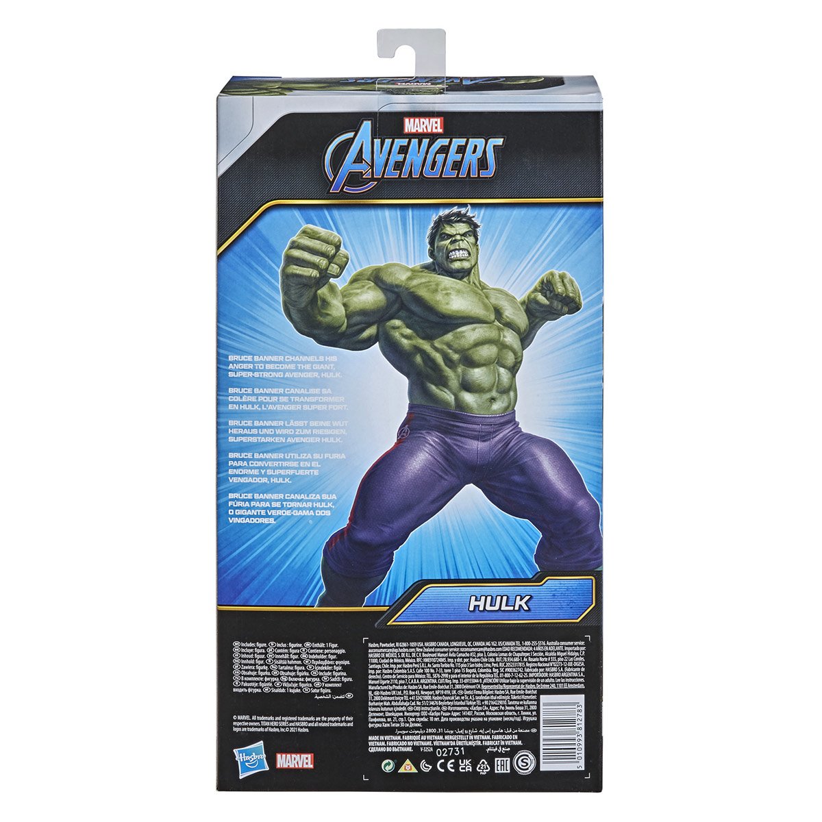 Figurine hulk Articulé Avengers Titan Heroes Series 30 Cm jouet enfant