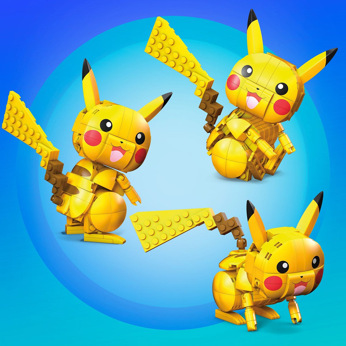 Pikachu en mouvement - 1095 pieces, jeux de constructions & maquettes