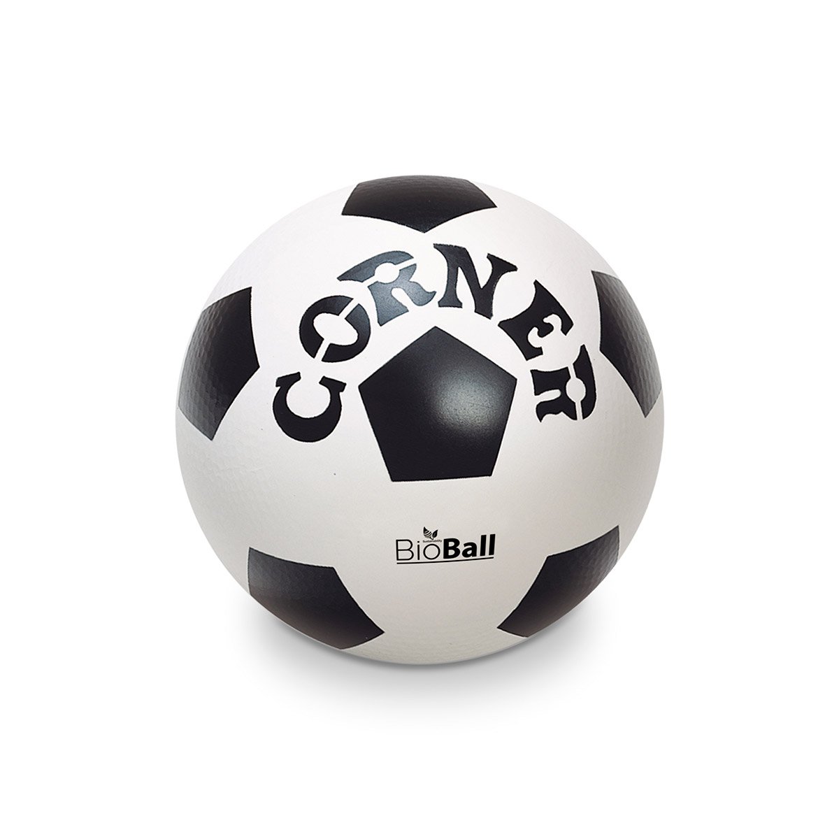Ballon Football en plastique - Rose/Noir - Jeux d'extérieur - Creavea