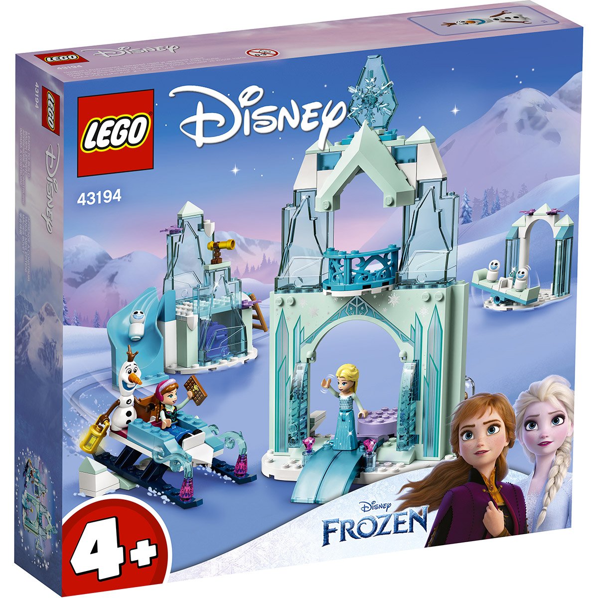 Le monde féérique d’Anna et Elsa de la Reine des Neiges LEGO Disney 43194