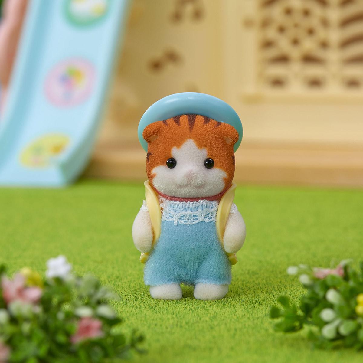 Le Bebe Chat Roux Sylvanian Families Mini Univers La Grande Recre