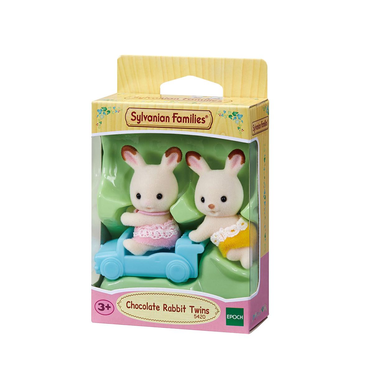 Les jumeaux lapin chocolat - Sylvanian Families 5420 - La Grande R?�cr?�