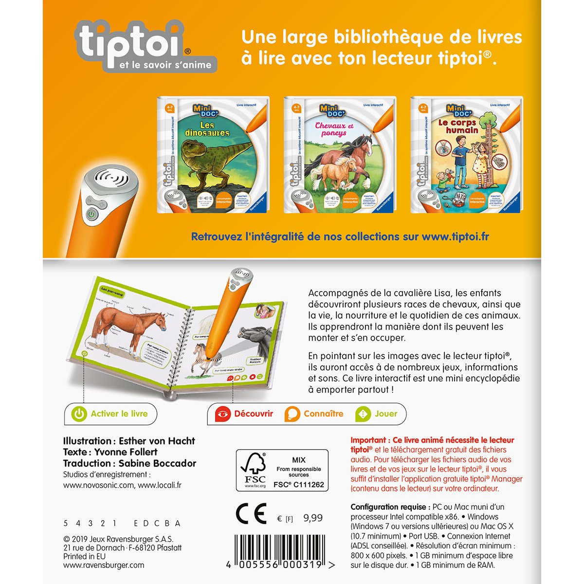 Tiptoi - Mini Doc' - Chevaux et poneys - La Grande Récré