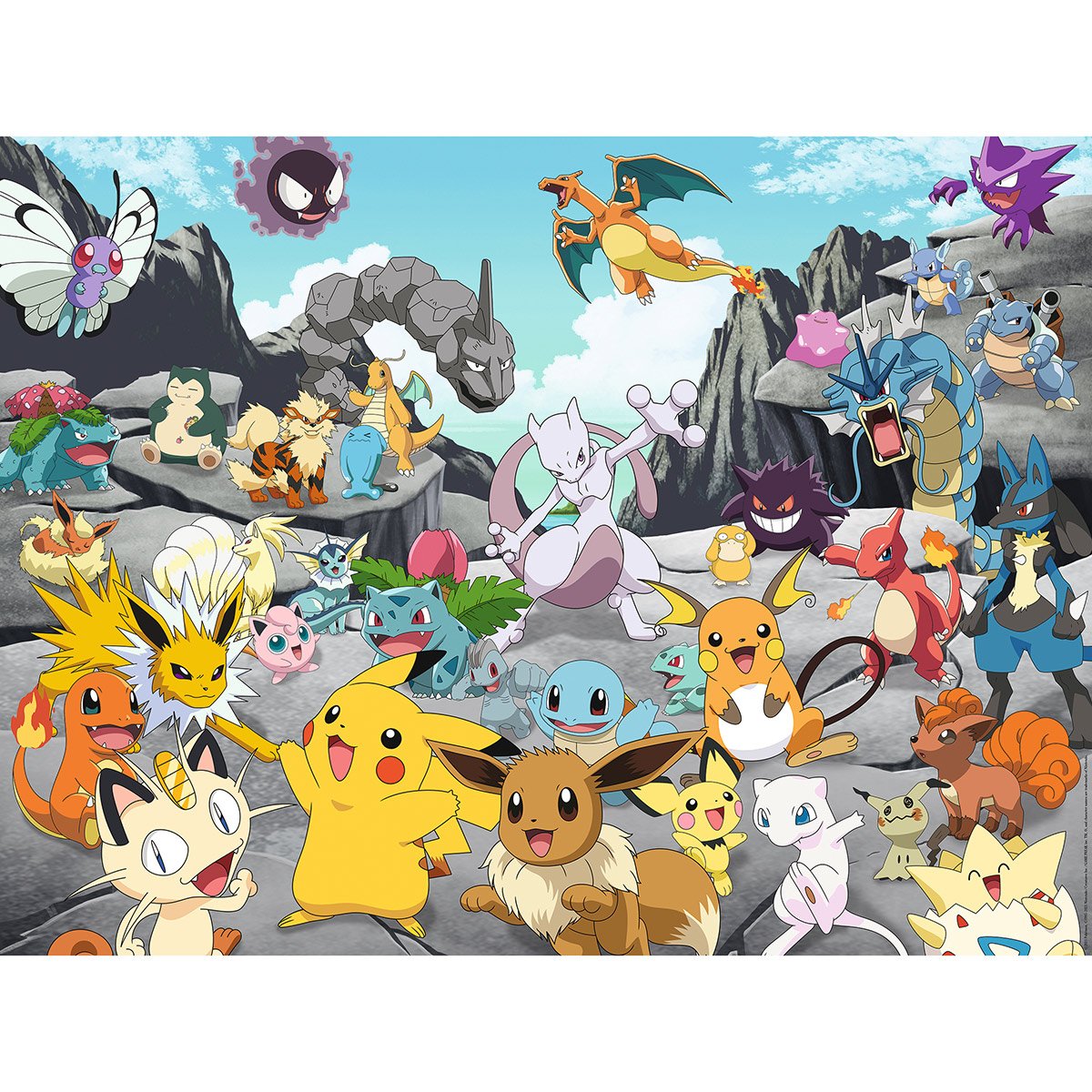 Puzzle 1500 pièces - Pokémon Classics - La Grande Récré