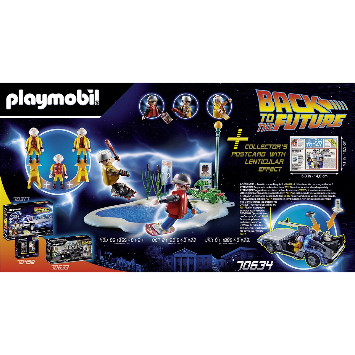 Jouets (Playmobil Back to the Future) - Course d'hoverboard (70634)