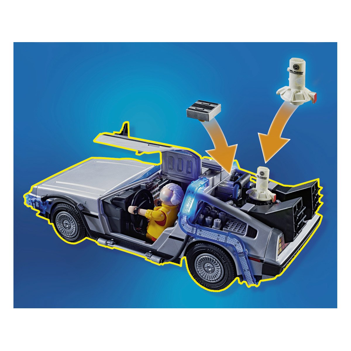 Back to the Future DeLorean Playmobil 70317 - La Grande Récré