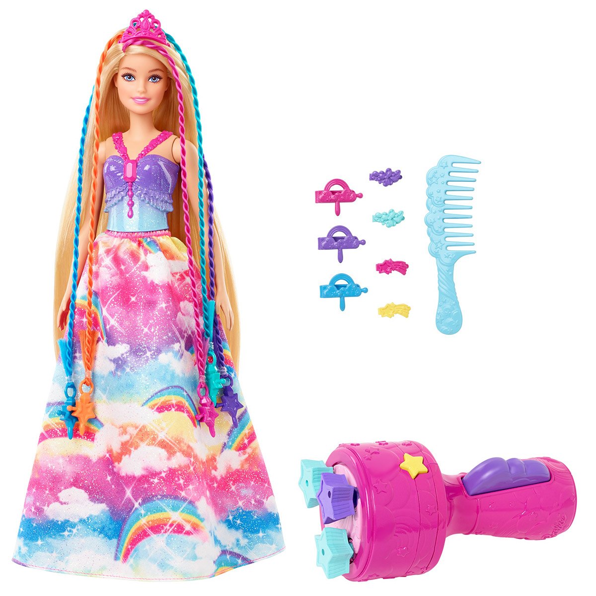 Barbie Princesse Tresses Magiques - La Grande Récré