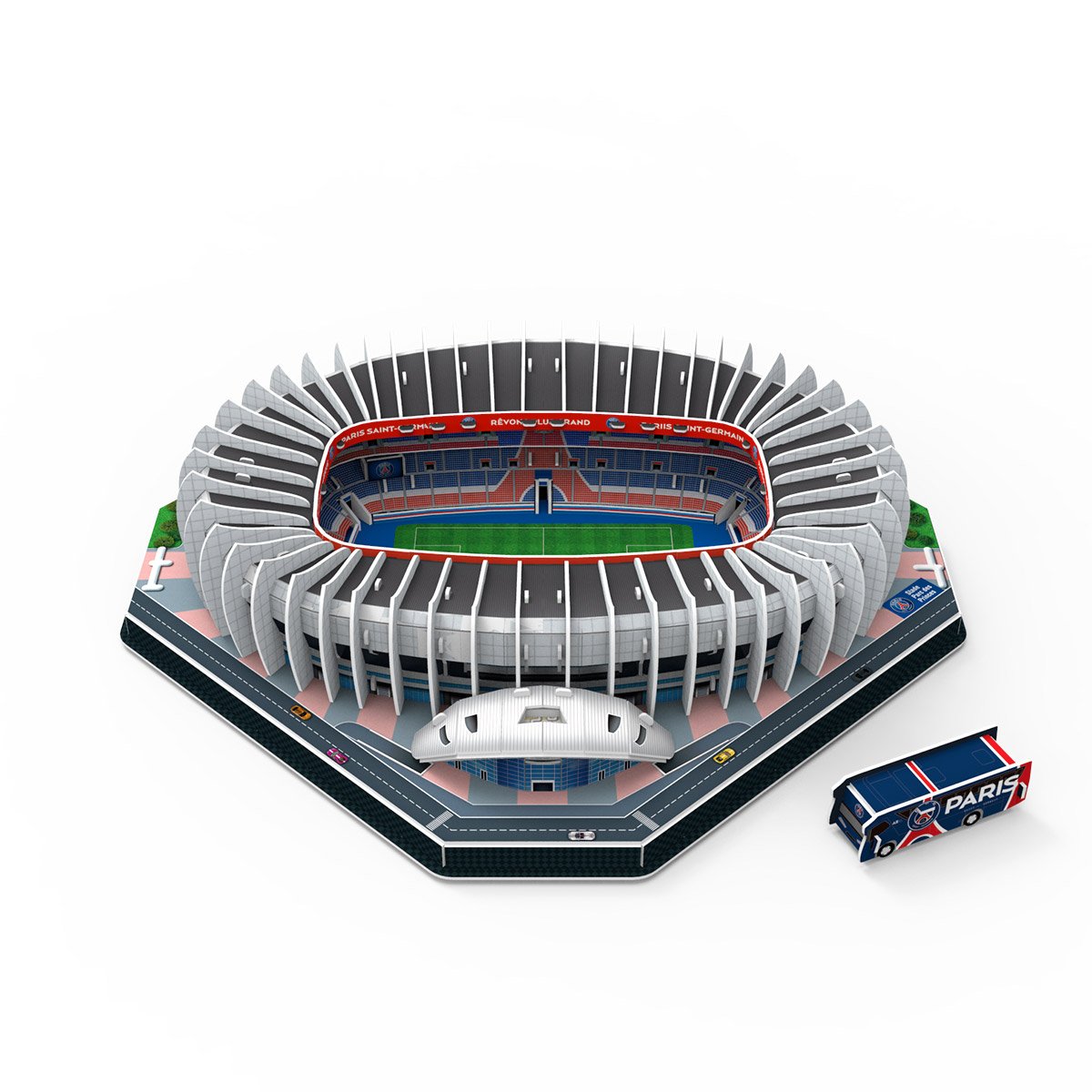 PSG Stadium 3D Puzzle (Parc Des Princes), Hobbies & Toys