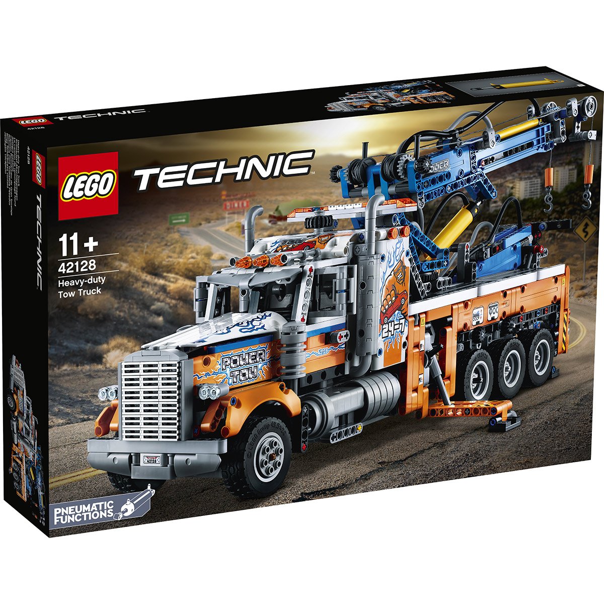 Le camion de remorquage lourd LEGO Technic 42128