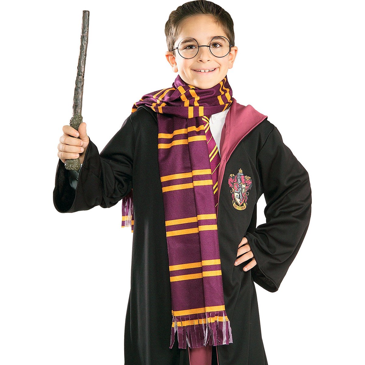 Déguisement Harry Potter - écharpe luxe Gryffondor - La Grande Récré