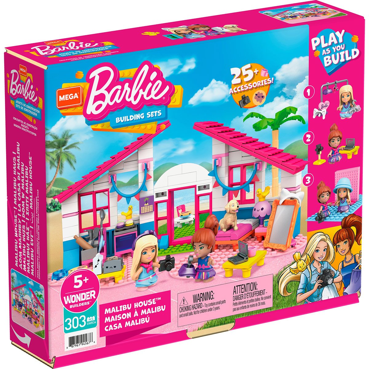 Mega Construx Barbie - Maison à Malibu - La Grande Récré