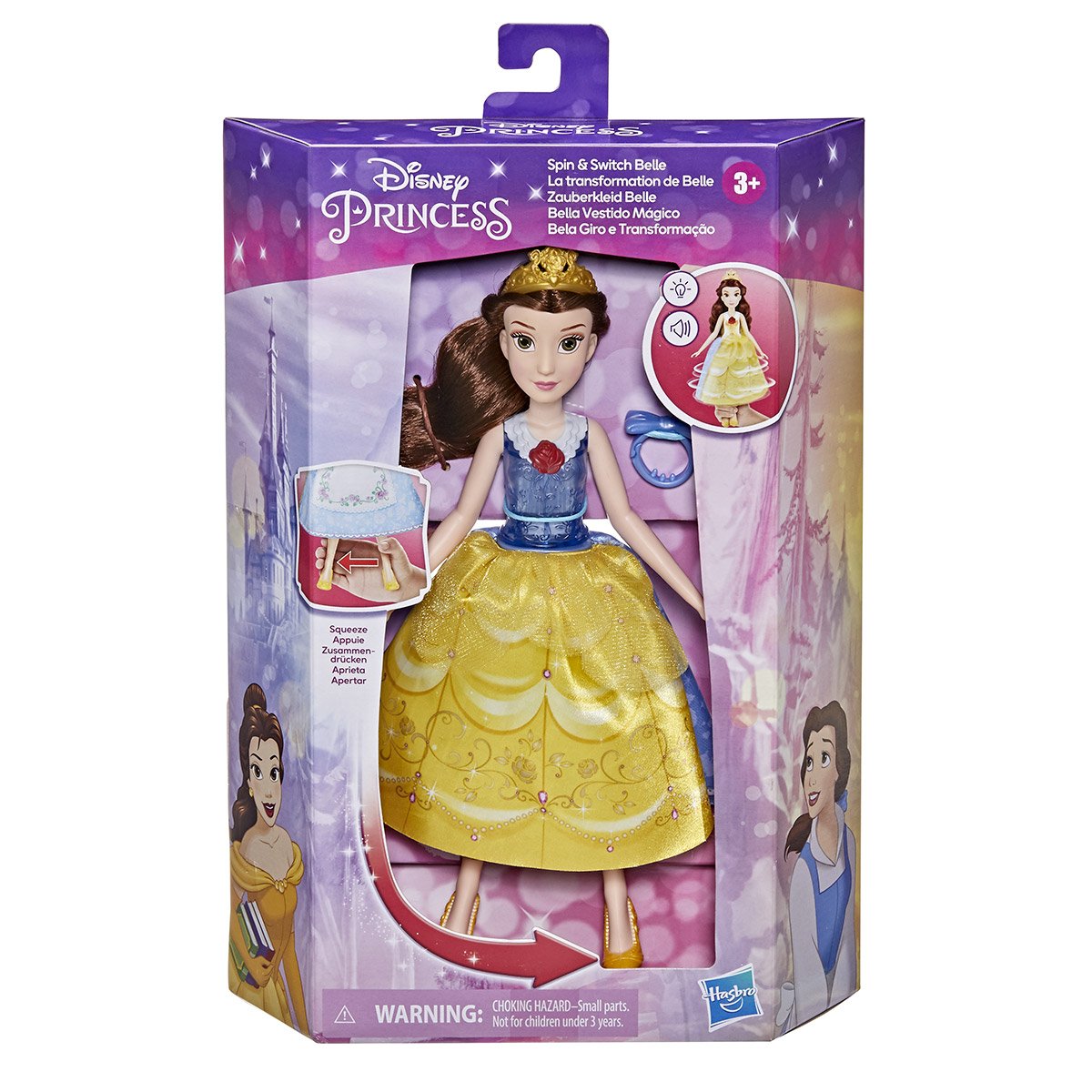 Poupée Disney Princesses : Belle multi-tenues - La Grande Récré