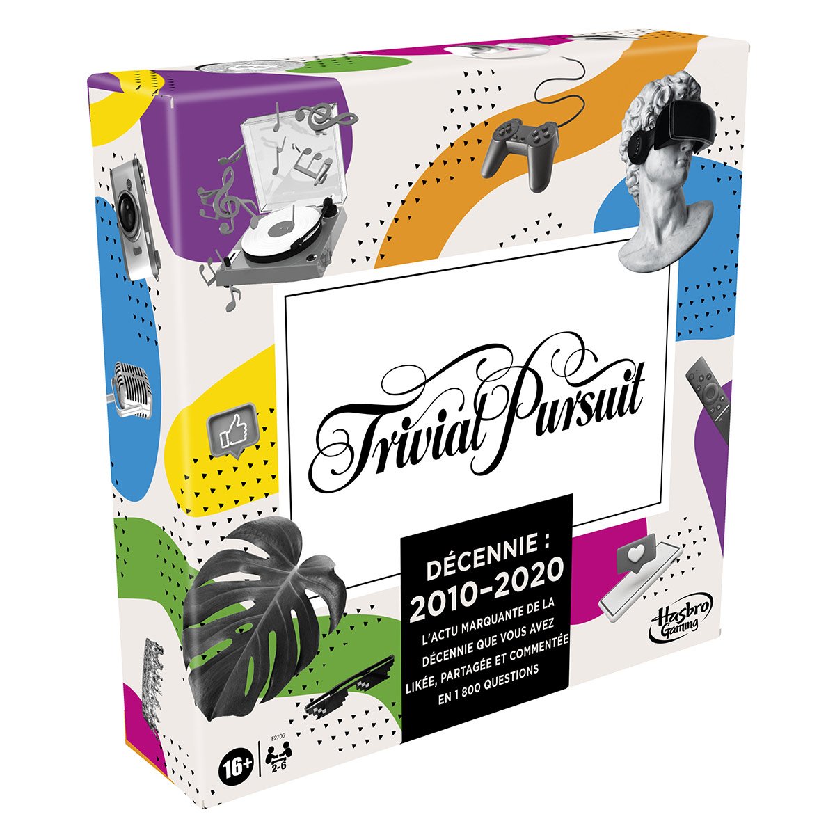 Bloc de jeux effacable - Trivial Pursuit (Grand format - Broché