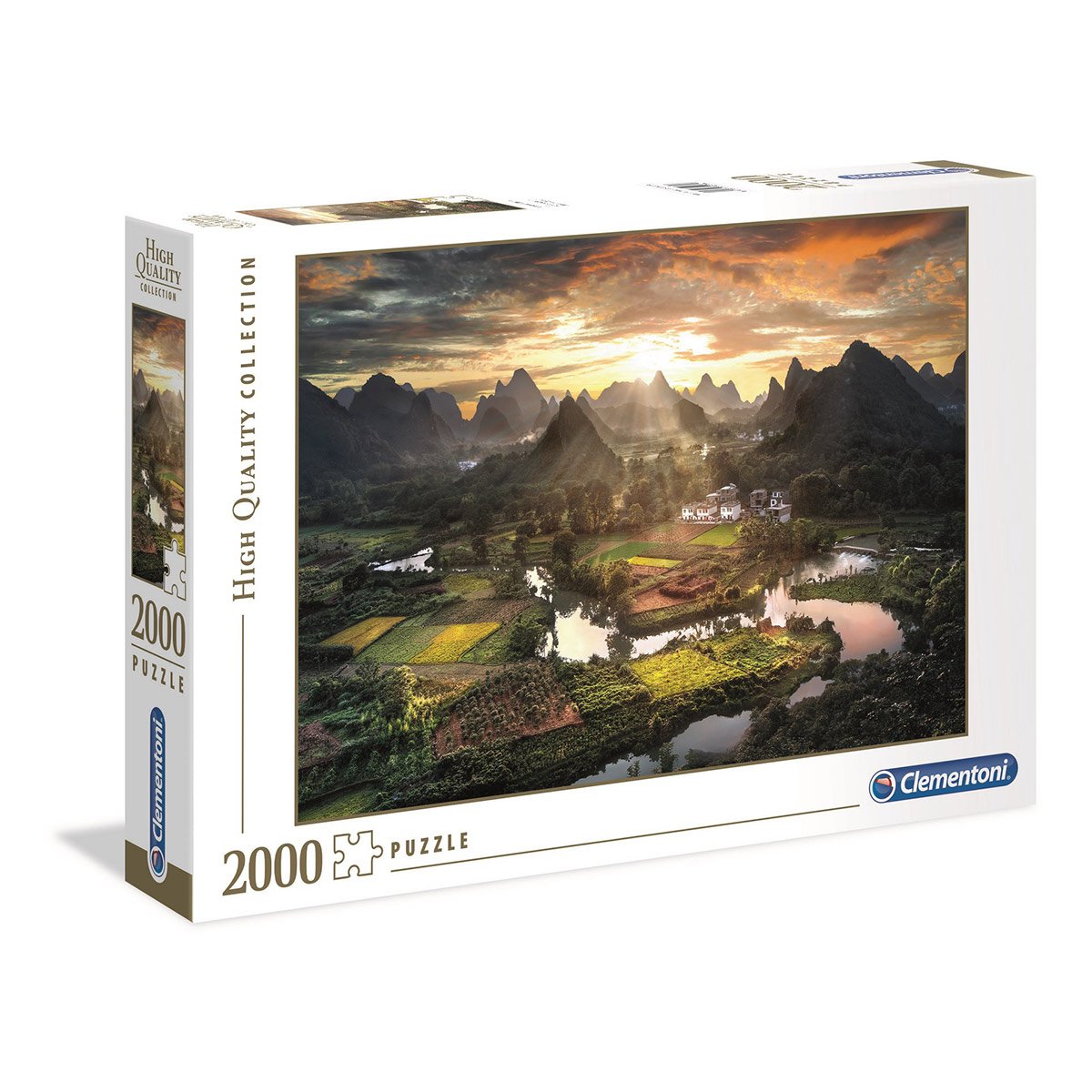 Puzzle 2000 pièces High Quality Collection - Paysage de Chine