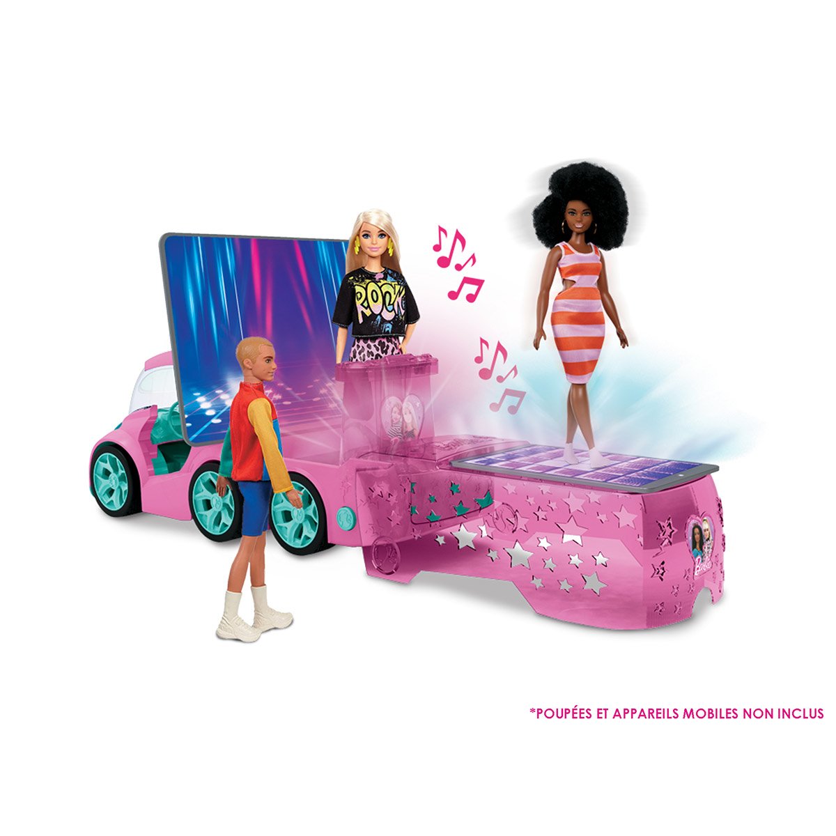 Barbie dj express deluxe radiocommande, poupees