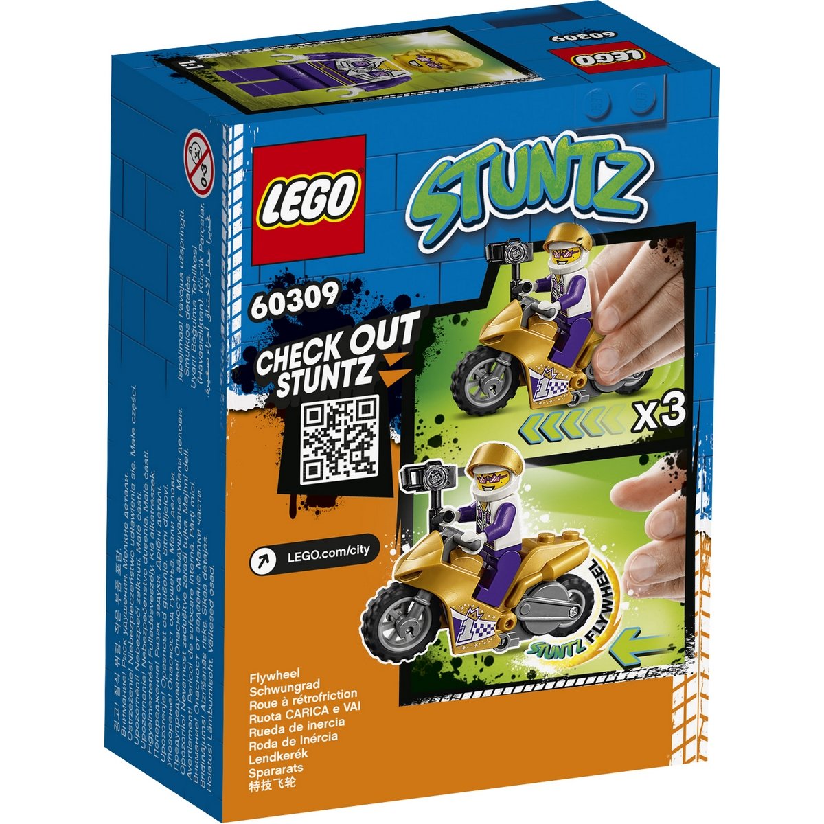 La moto de cascade Selfie LEGO® City Stuntz 60309 - La Grande Récré